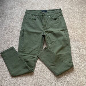 Banana Republic Olive Curvy Skinny Pants